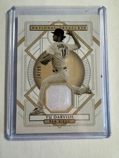K147,078 - 2021 Panini National Treasures #147 Yu Darvish SEPIA Jersey #/99