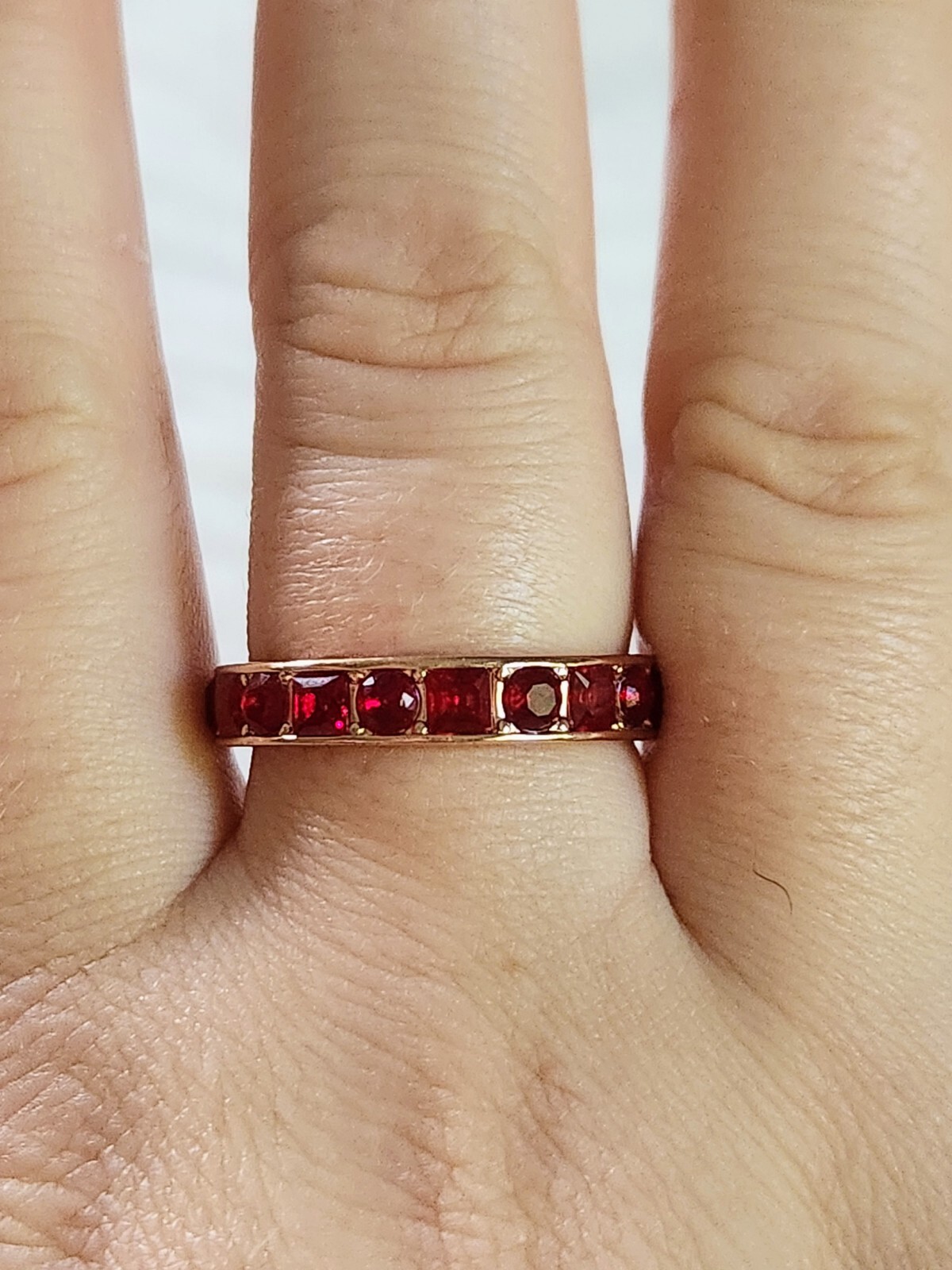 NWT Bomb Party 'The Michelle Ring' Rose GoldPlated Band Ring