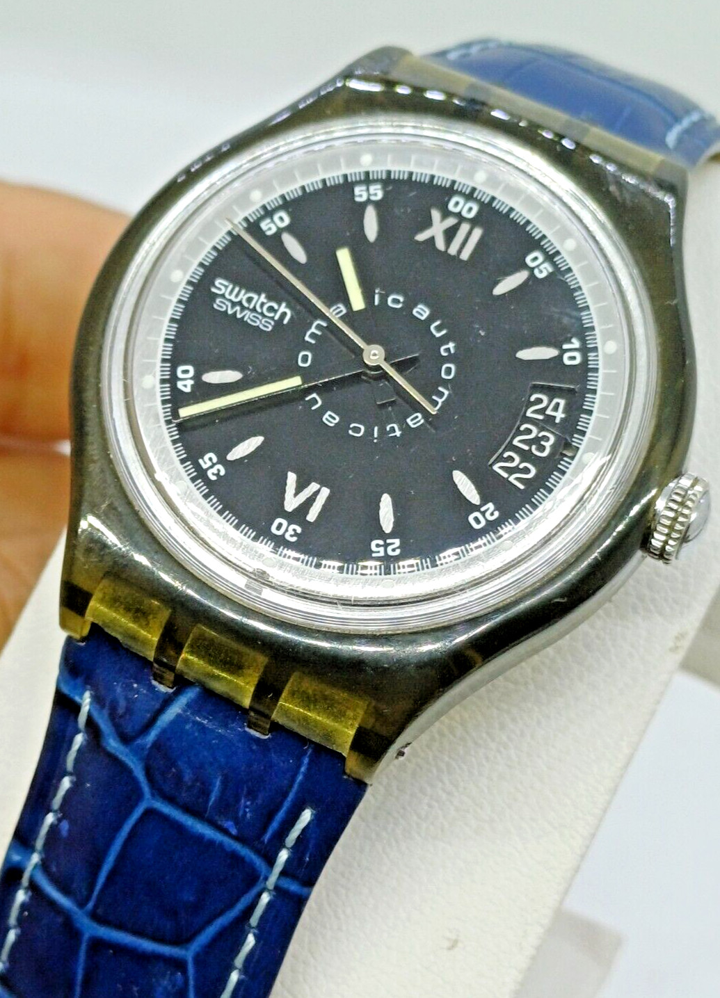 VINTAGE SWATCH AUTOMATIC WATCH 23 JEWELS 1991 SWISS