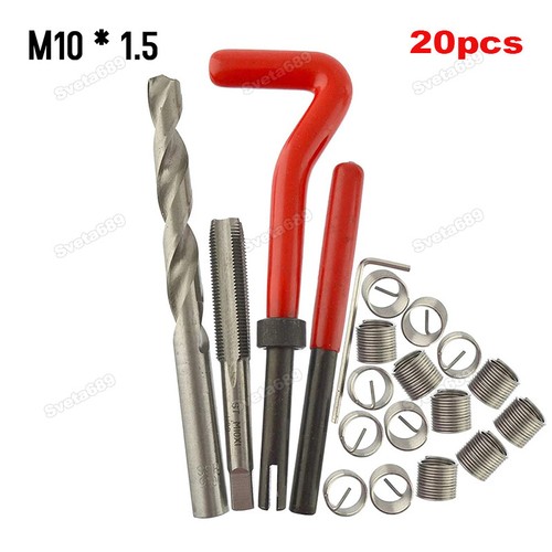 Car Pro Coil Tool Car Metric Thread Helicoil Repair Insert Kit M5/M6/M8/M10/M12 - Picture 13 of 14