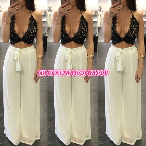 Women Sexy Lace Crop Top Strap Trend 