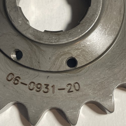 Norton 06-0931 -20 Tooth Front Drive Gear Box Sprocket ATLAS COMMANDO 750 850 - Picture 3 of 7