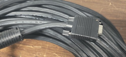 100 FT SVGA Super VGA Video Extension Cable Male to Female TV PC Heavy Duty - Picture 12 of 12