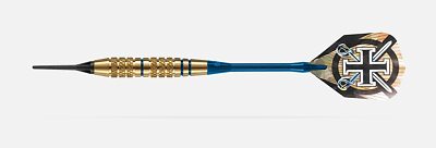 Harrows Dartpfeile 16 g Corsair Brass Supergrip 3 Stückt Softip