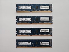 4x Kingston 4GB 1rx8 PC3L-12800U-11-13-A1 HP698650-154-MCN (Total 16GB)
