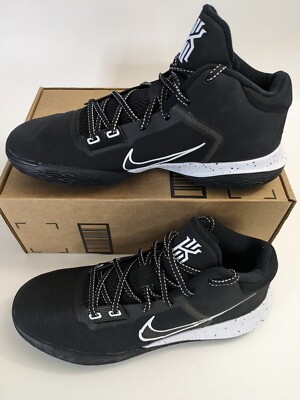 Nike Men's Kyrie Flytrap IV Basketball Shoe, Black/White, 10.5