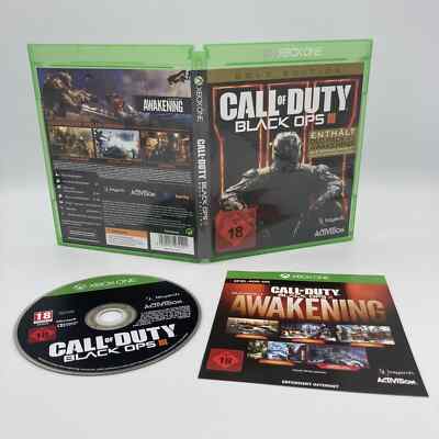 Call of Duty: Black Ops III Gold Edition - Microsoft Xbox One - Top Zust. in OVP