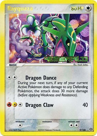 CGC 9.5 Gem Mint M Rayquaza EX 062/078 Emerald Break 2015 CGC 9.5 Gem Mint M Rayquaza EX 062/078 Emerald Break 2015