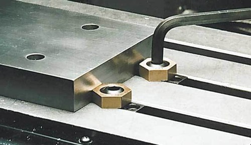Mitee-Bite 9/16" x 3/8"-16 Kit di bloccaggio a T-Slot di tenuta - Forza di tenuta 2000 libbre - Foto 2 di 2
