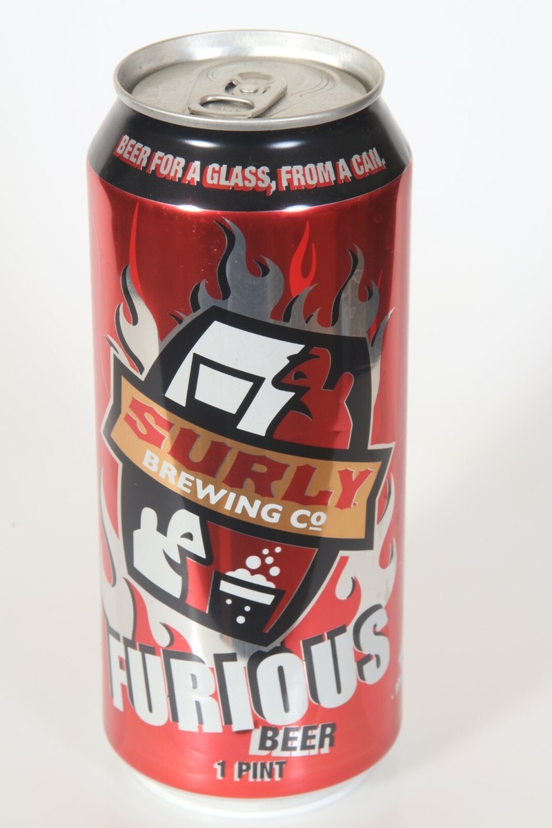 Furious Beer Can - 16oz By Surly Brewing | eBay