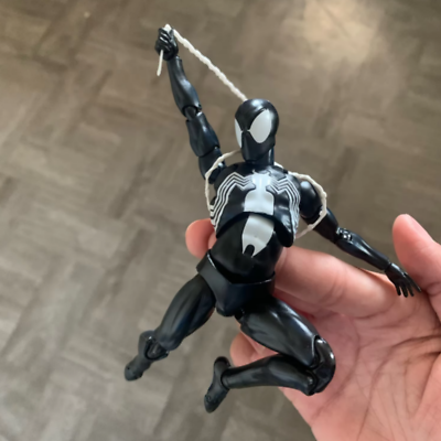 MAFEX No.147 Spider-Man Black Costume Comic Version 6