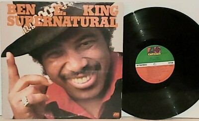 BEN E. KING Supernatural LP VG+ Plays Well 1975 Atlantic SD18132 Soul Vinyl