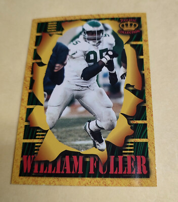 1996 Pacific Invincible Smash Mouth #129 William Fuller Philadelphia Eagles