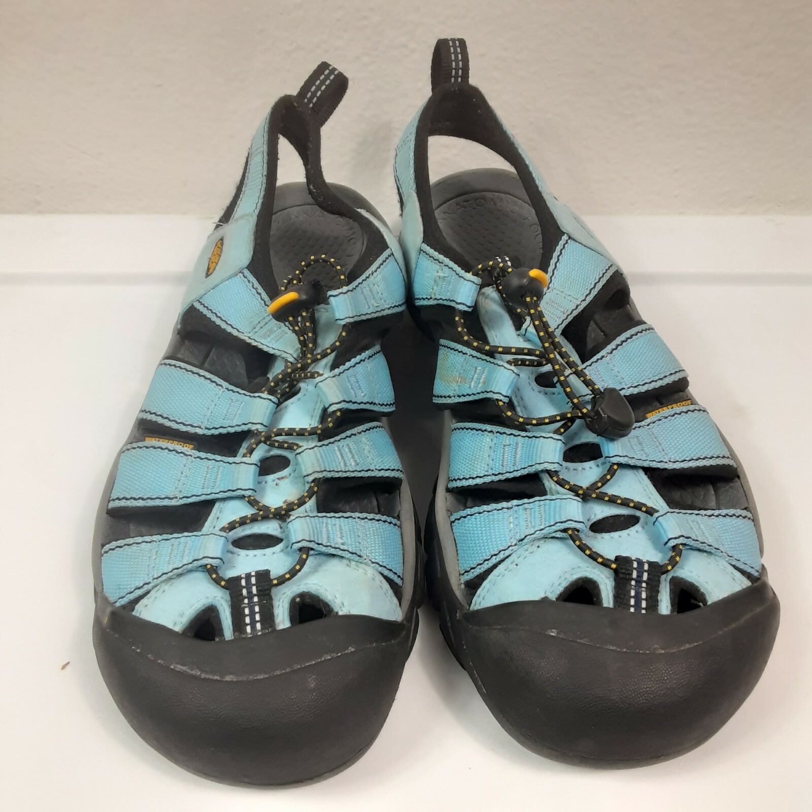 Keen sandali da trekking donna blu impermeabili scarpe sportive taglia 10 XT 0405