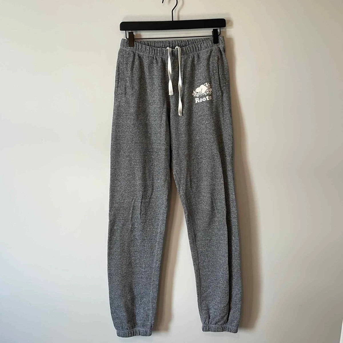 Roots Womens Sweatpants Grey XS eBay