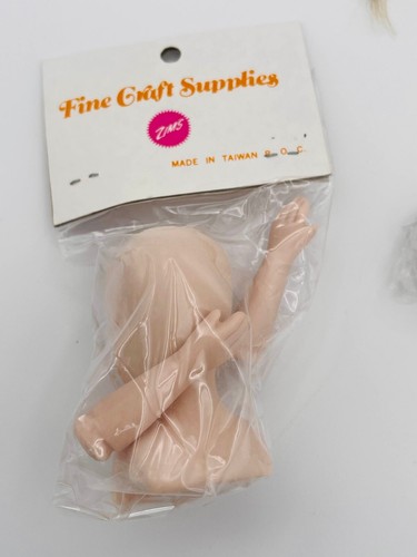 Juego de piezas de muñeca de porcelana Zims de colección con peluca rubia No. 8925 Talla 11 NOS - Imagen 3 de 5