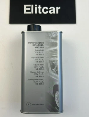 1x 1LT OLIO FRENI DOT 4 PLUS 331.0 A000989560511 MERCEDES-BENZ