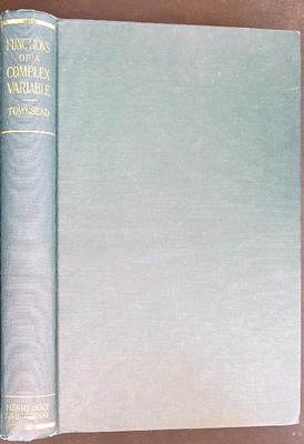 FUNKTIONEN EINER KOMPLEXEN VARIABLEN TOWNSEND E.J. HENRY HOLT & COMPANY INC 1942