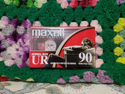 Maxwell Audio Cassette Normal Bias UR 90 minutes Blank Tape Sealed New