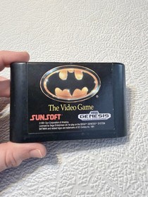 SEGA GENESIS BATMAN THE VIDEO GAME - COMPLETE (TESTED & WORKING) 