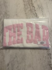 FELPA THE BAR VARSITY BIANCA/ROSA NUOVA PICCOLA