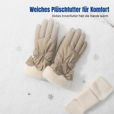 Warme Handschuhe Damen, Touchscreen, Outdoor, Radfahren, Skifahren, Winter
