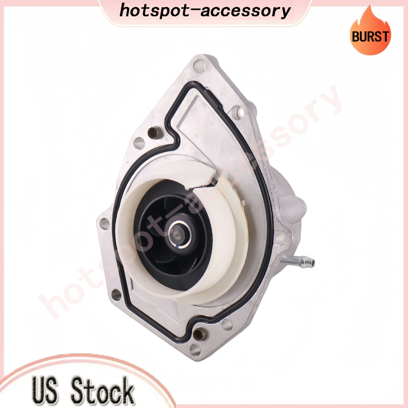 NEW Coolant Water Pump For 2017-2020 Bentley Bentayga 6.0L W12 07P121008A/B/C