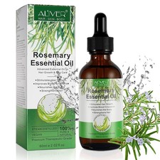 Organic Rosemary Essential Oil for Hair Growth, 100 Pure  Natural - Free Shipp