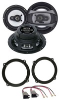 Crunch 16,5Cm 2-Wege 180Watt Lautsprecher FüR Audi A3 Mercedes E-Klasse FronttüR