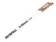 Image of Faithfull Wood Jigsaw Blades Pack of 5 T144D FAIJBT144D