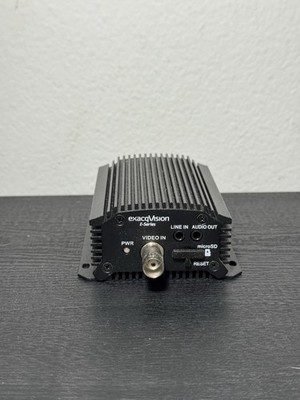 exacqVision E-Series Digital Video Server E-ADE1C 1 Channel analog encoder G51