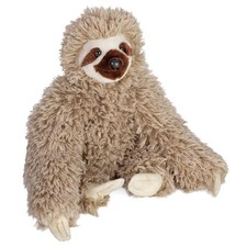 Wild Republic 12257 Sloth Plush, Soft Toy, Cuddlekins, Grey, 30 cm 30 cm, Grey