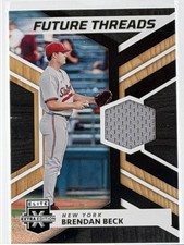 Brendan Beck NY 2022 Panini Elite Extra Future Threads #FT-BB 