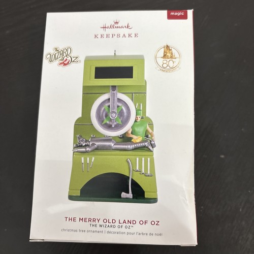Hallmark Keepsake Ornament 2019 Merry Old Land of Oz Wizard of Oz magic tin man