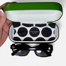 Kate Spade Kenzie 53mm Oval Sunglasses with Case and Dust Cloth Pre-Owned Chic