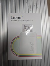 "Impresora fotográfica portátil Liene K100 2x3"" mini foto impresora instantánea paquete nueva en caja"