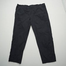 Kirkland Ladies Travel Pants Size 14 Hiking Outdoors Black 26" Inseam Stretch