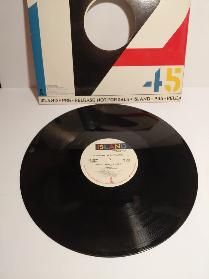 BOB MARLEY & THE WAILERS "EXCERPTS FROM THE LEGEND" PROMO - Image 3 of 4