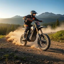 ELECTRIC DIRT BIKE 6000W 60V/48V MOTORCYCLE OFF-ROAD MOUTAIN BIKE E-MOTO NEW