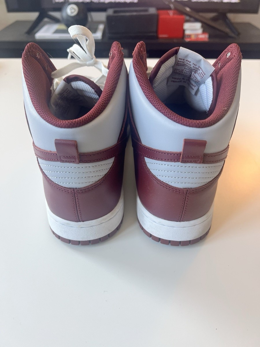 Nike Dunk High Dark Beetroot Men’s US 12 View 4
