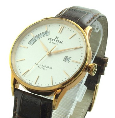 Edox Herren Uhr  Automatik Les Vauberts 83007-37RAIR Swiss Made Neu
