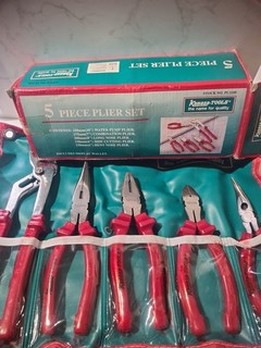 Set Pinza 5 Pezzi Kamasa Utensili Pompa Acqua Combinazione Naso Lungo Taglio Laterale