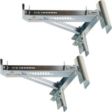 2XSteel Ladder Jacks 550KG Stage Up Work Ladder Stander Stabiliser 18 inch Width