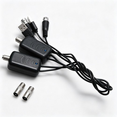 #ad 2pcs High Quality HDTV Antenna Amplifier Signal Booster TV High Gain Indoor $11.15