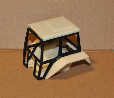 Ertl 1/32 JD Sekura Cab & Roof, (3 Teile) Resin, Anzug Traktor