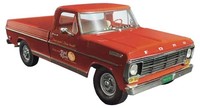 Moebius Models 2564 1:25 1968 F0RD F-250 Custom Cab Pickup Plastic M (Us Import)
