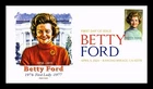 US COVER BETTY FORD FIRST LADY IMPERFORATE FIRST DAY ISSUE PANDA CACHET