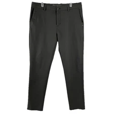 Vuori Cascade Tech Chino Pants Mens 36x30 Green Stretch 5-Pocket Tapered Leg