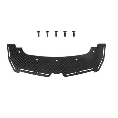 Black Front Splitter Lower Bumper Parts For ARRMA F1 LIMITLESS 1/7 RC Car