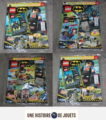 Lego DC Comics Magazin mit Polybag Figur verschiedene Ausführungen zur Auswahl